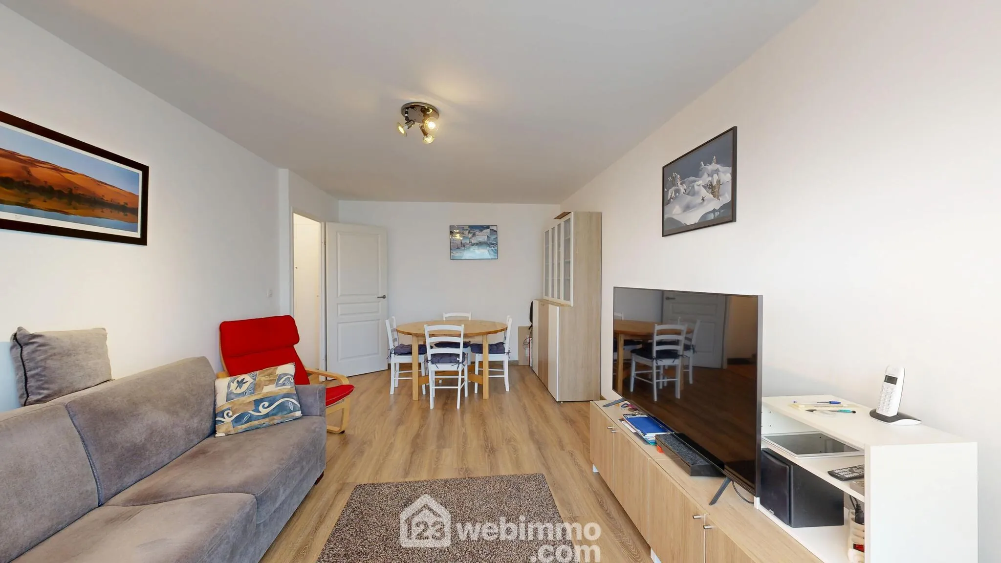À vendre appartement 3 pièces de 65 m² à Compiègne, résidence sécurisée avec parking 