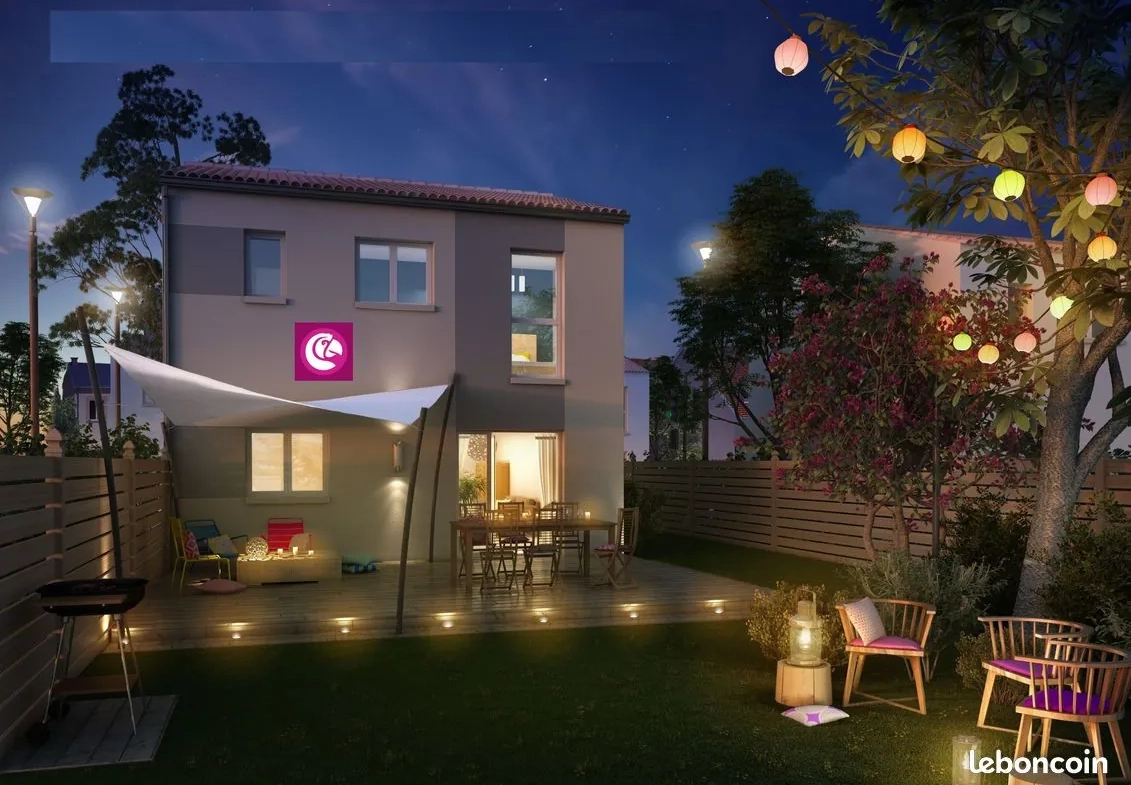 Maison neuve 4 pièces de 90 m² avec jardin à Villandraut 