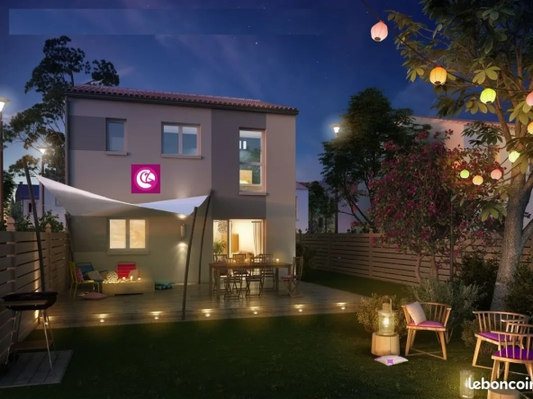 Maison neuve 4 pièces de 90 m² avec jardin à Villandraut