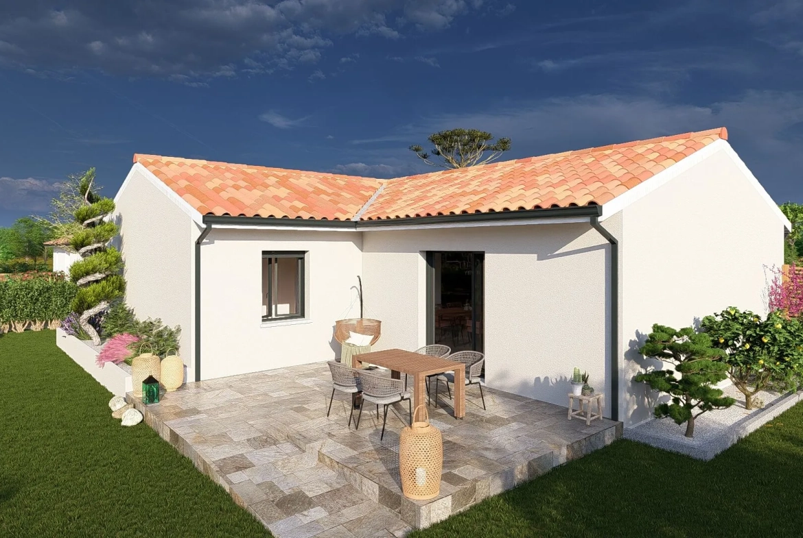 Maison neuve de 90 m² avec 3 chambres à Castets, calme et moderne 