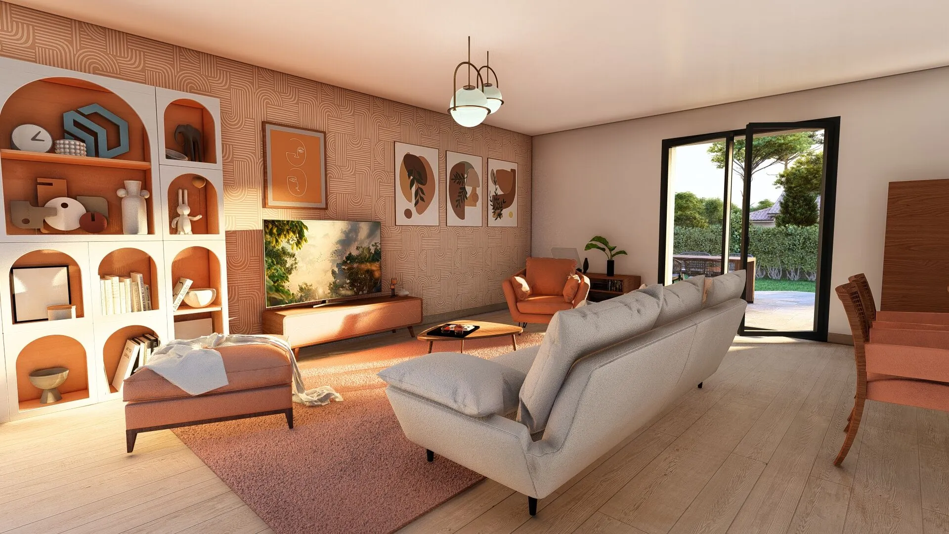 Maison neuve de 90 m² avec 3 chambres à Castets, calme et moderne 