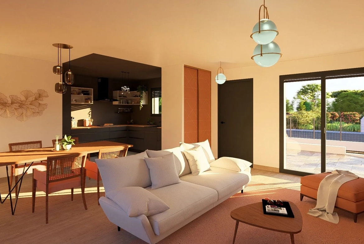 Maison neuve de 90 m² avec 3 chambres à Castets, calme et moderne 