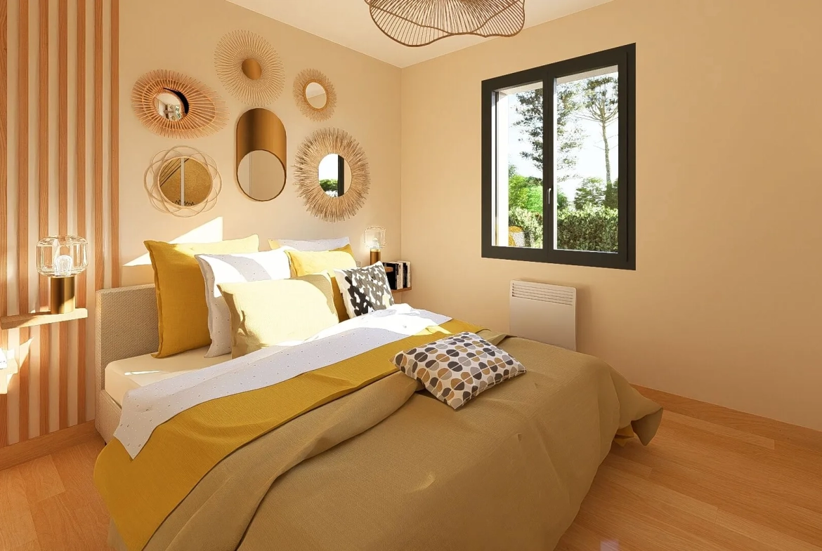Maison neuve de 90 m² avec 3 chambres à Castets, calme et moderne 