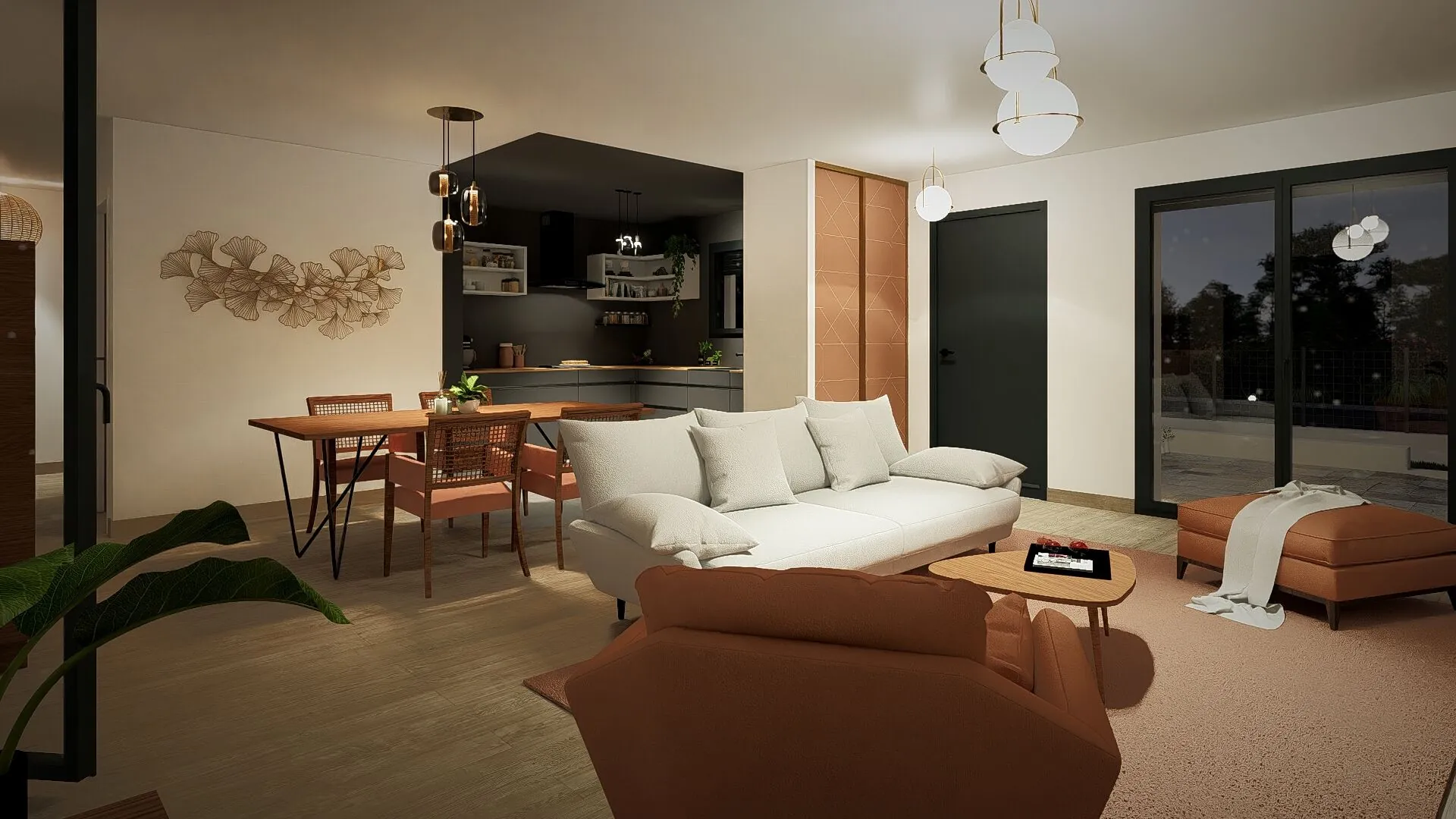 Maison neuve de 90 m² avec 3 chambres à Castets, calme et moderne 