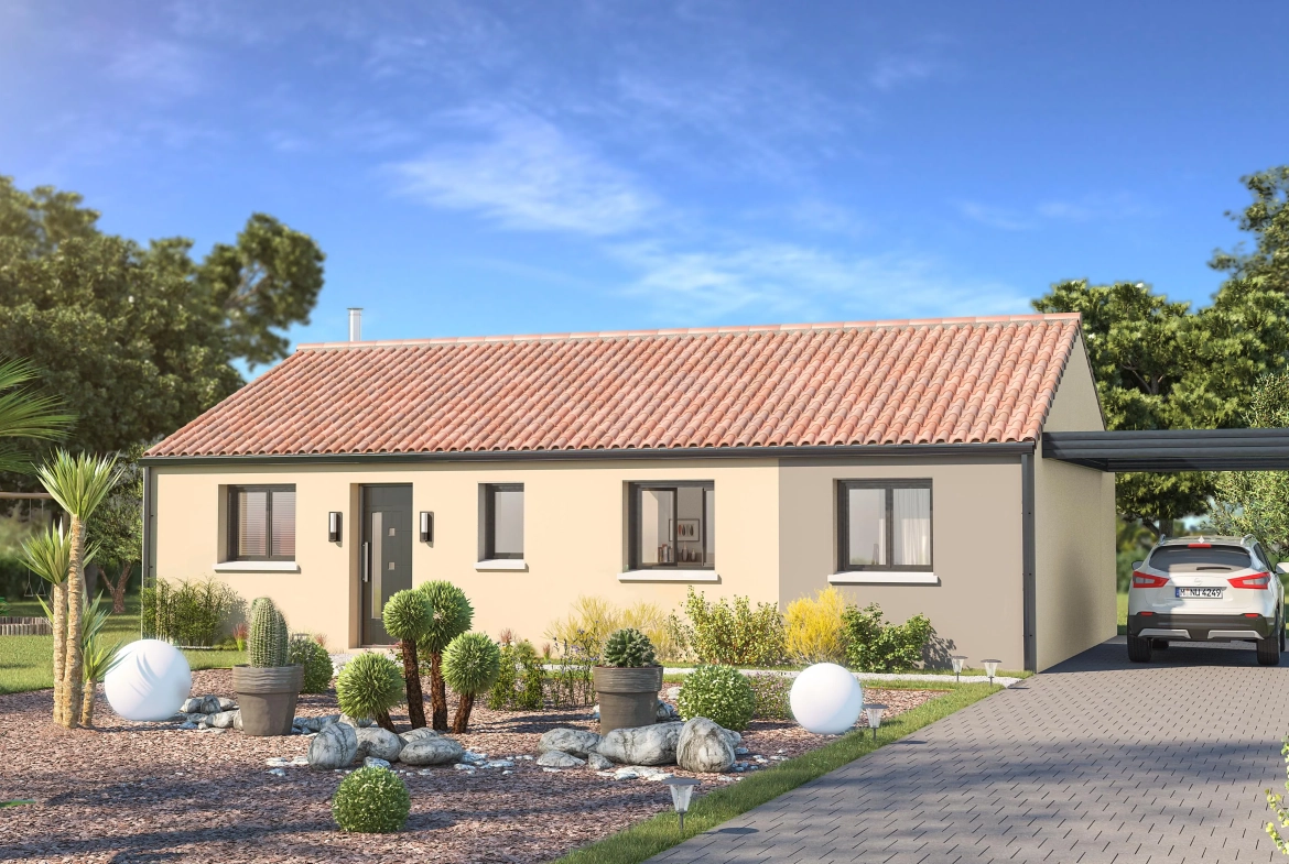 Charmante maison neuve avec 3 chambres à Preignac - Secteur agréable 
