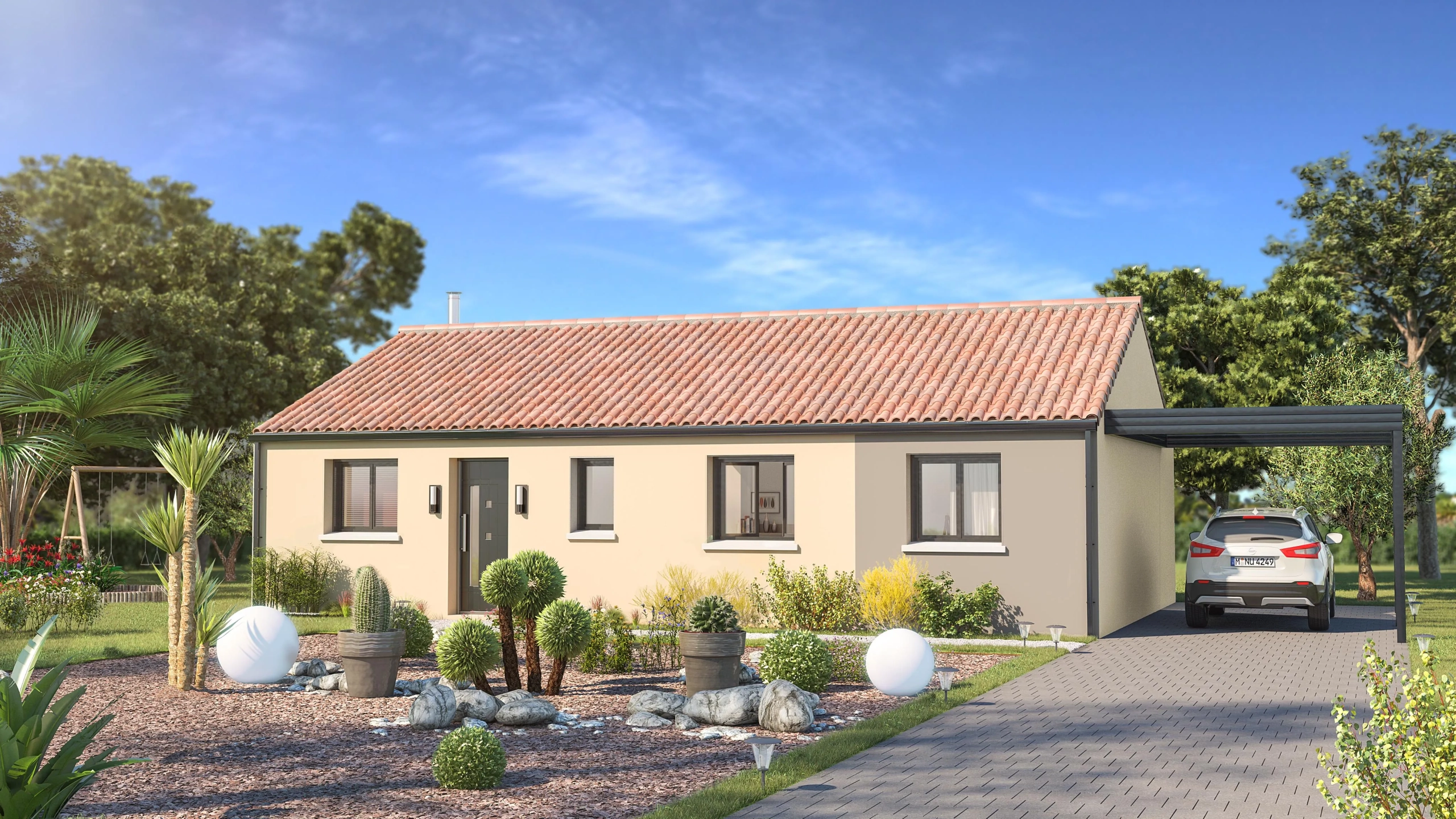 Charmante maison neuve avec 3 chambres à Preignac - Secteur agréable 