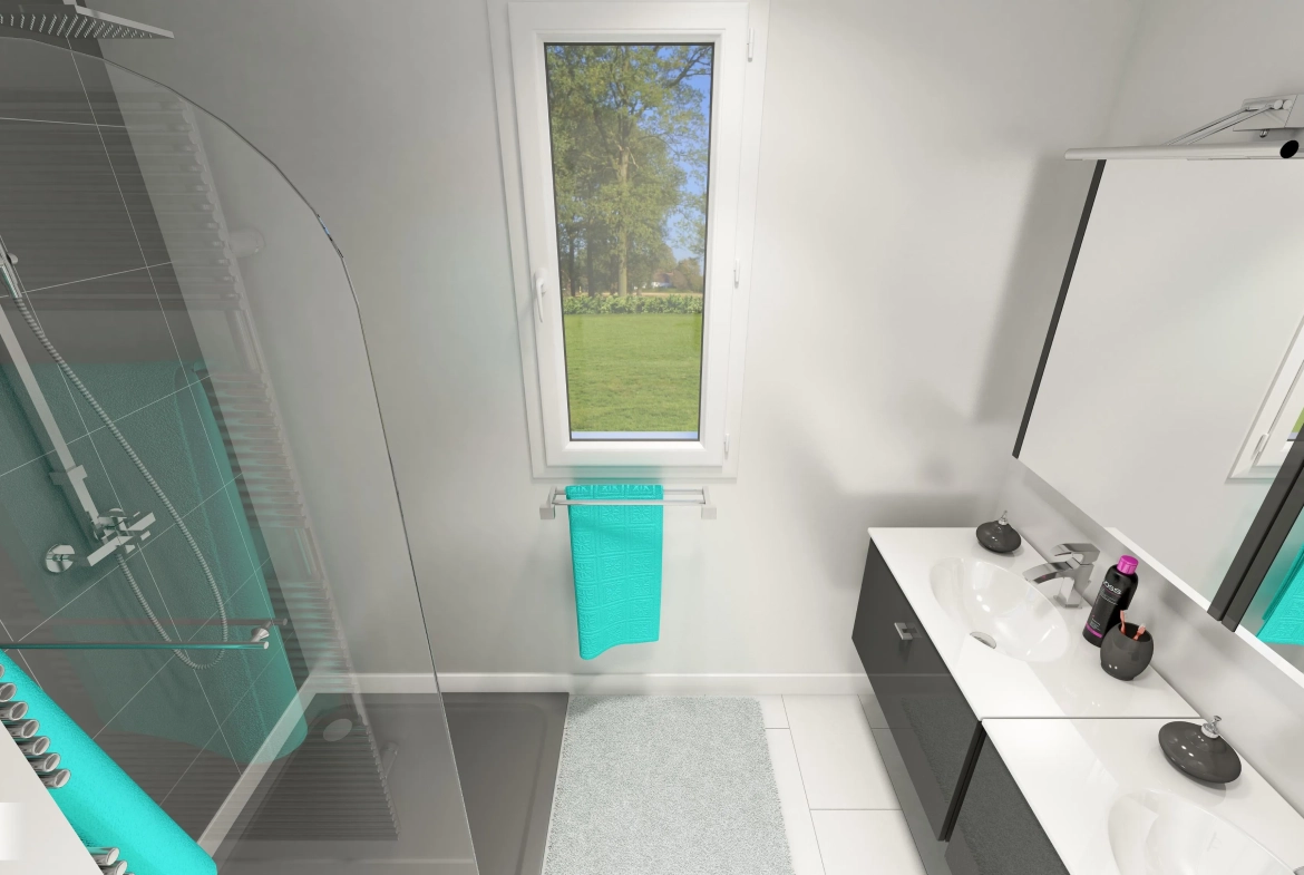 Maison neuve 2 chambres avec jardin à Castets-en-Dorthe 