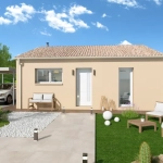Maison neuve 2 chambres avec jardin à Castets-en-Dorthe