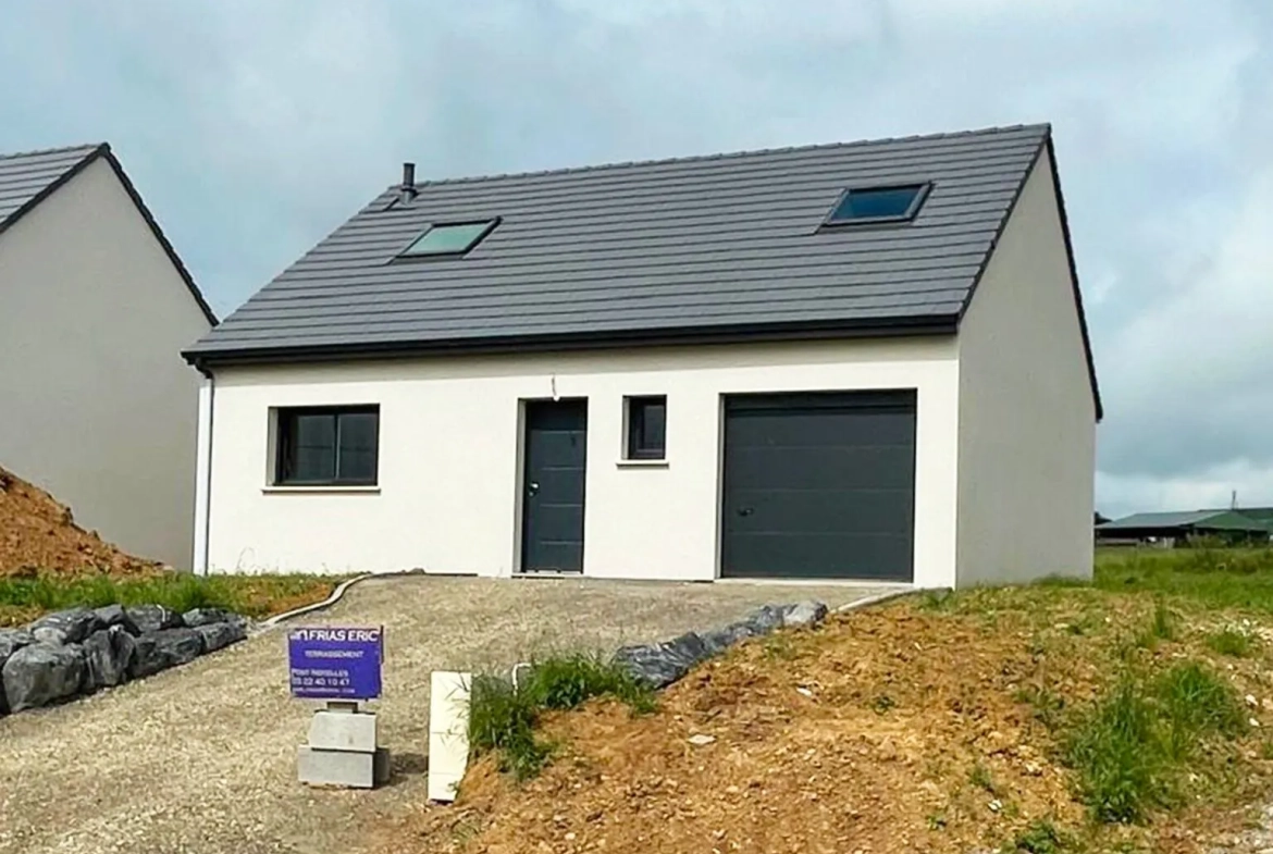 Maison à vendre à Croixrault - 3 chambres, neuf, 84 m² 