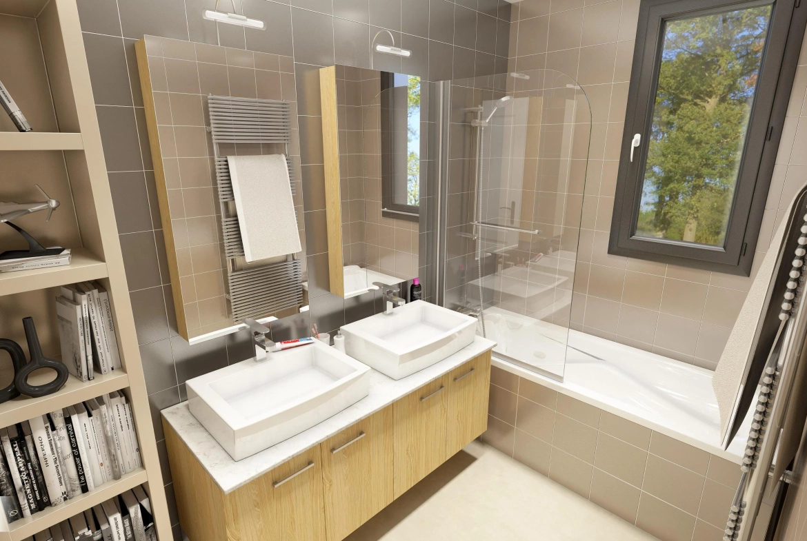 Maison 3 chambres avec jardin à Podensac - Livraison après étude de projet 
