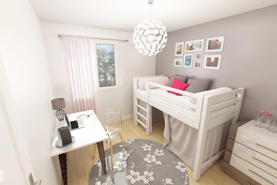 Maison 3 chambres avec jardin à Podensac - Livraison après étude de projet 