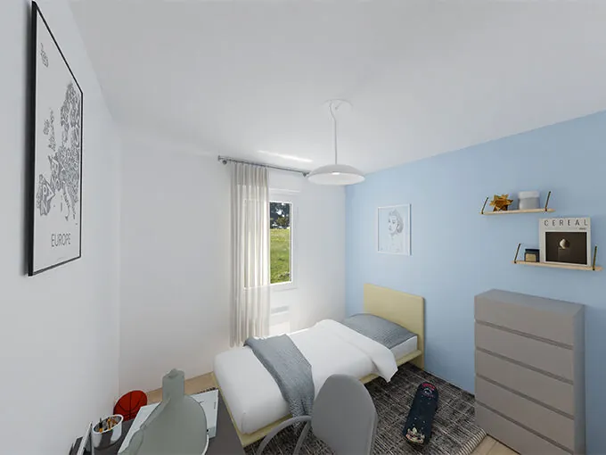 Maison moderne 3 chambres avec garage à Aixe-sur-Vienne - Projet neuf 