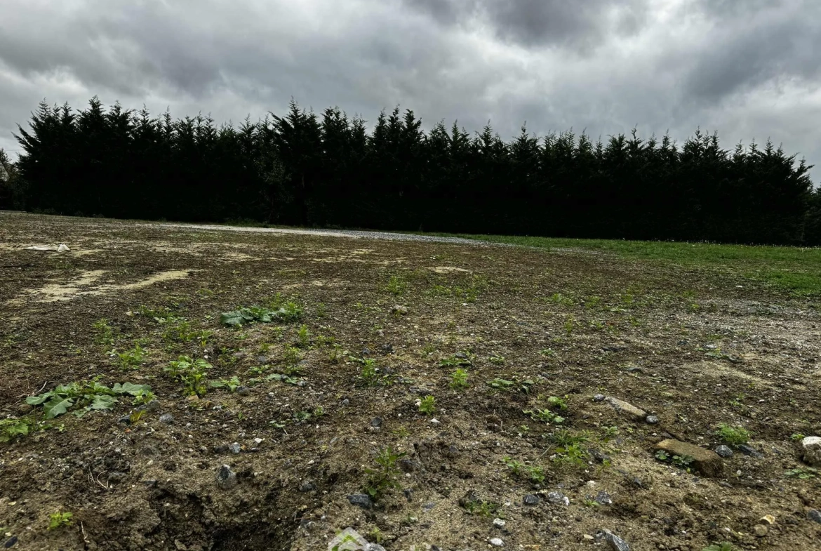 Terrain constructible de 606 m² à Versigny, viabilisé et prêt à bâtir 