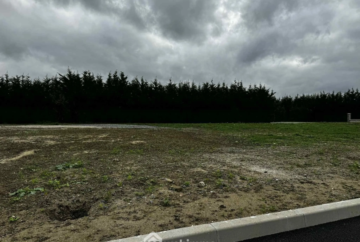 Terrain constructible de 606 m² à Versigny, viabilisé et prêt à bâtir 