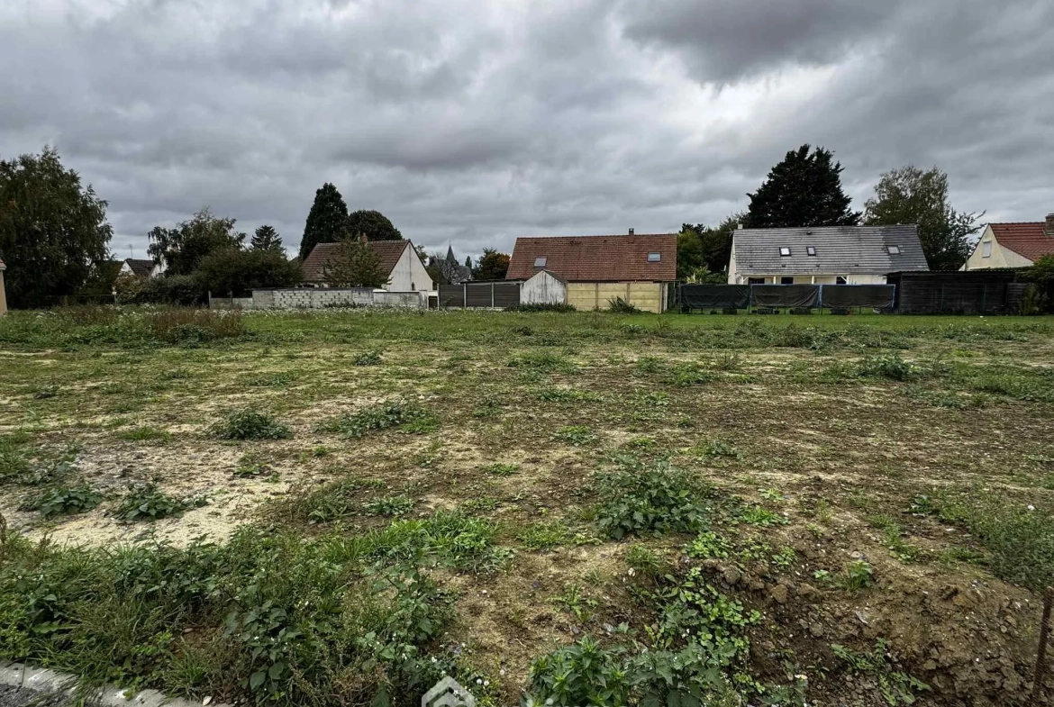 Terrain résidentiel à vendre de 842 m² à Versigny, environnement paisible 