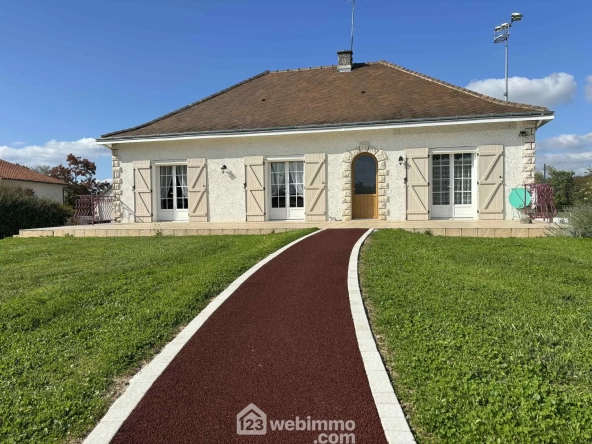 Maison familiale de 125 m² avec terrain arboré à Antran