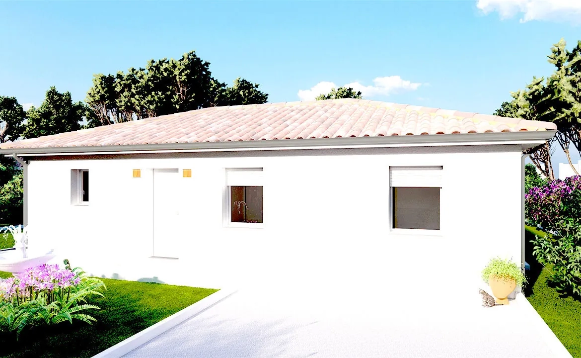 Maison neuve 3 chambres à Isle - 75m² sur terrain de 540m² 