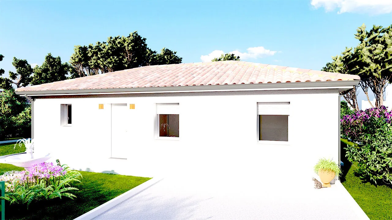 Maison neuve 3 chambres à Isle - 75m² sur terrain de 540m² 