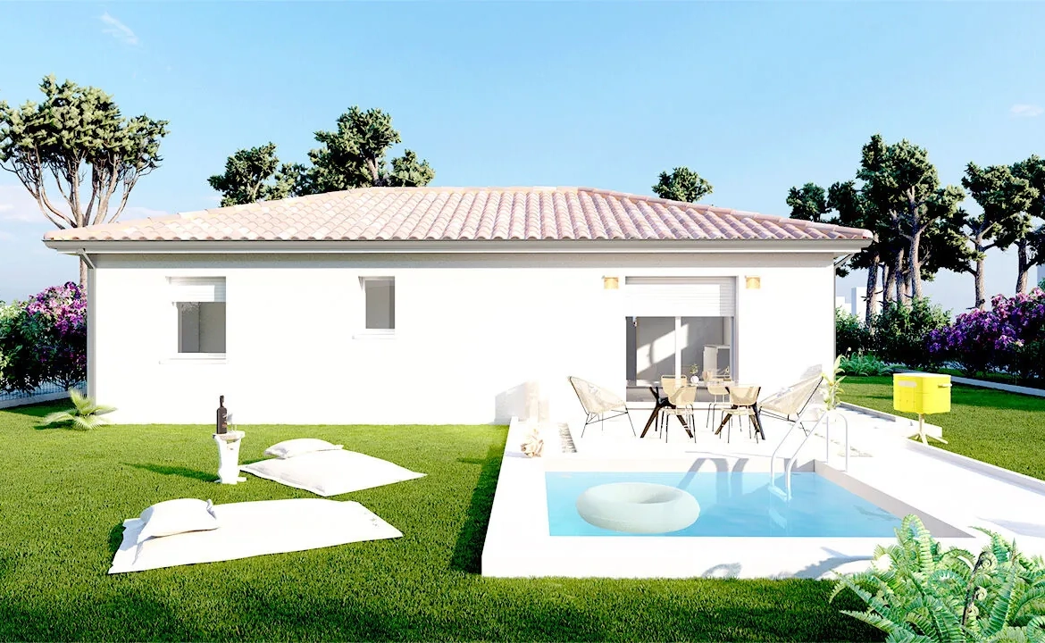Maison neuve 3 chambres à Isle - 75m² sur terrain de 540m² 