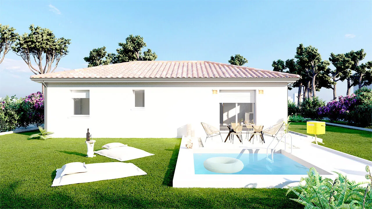 Maison neuve 3 chambres à Isle - 75m² sur terrain de 540m² 