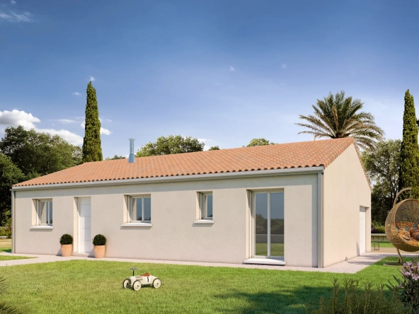 Maison neuve avec 3 chambres à Gornac - Projet personnalisé