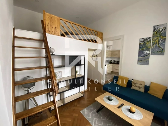 Appartement T1 bis meublé à Rouen Saint Sever – Rénové, idéal investisseur