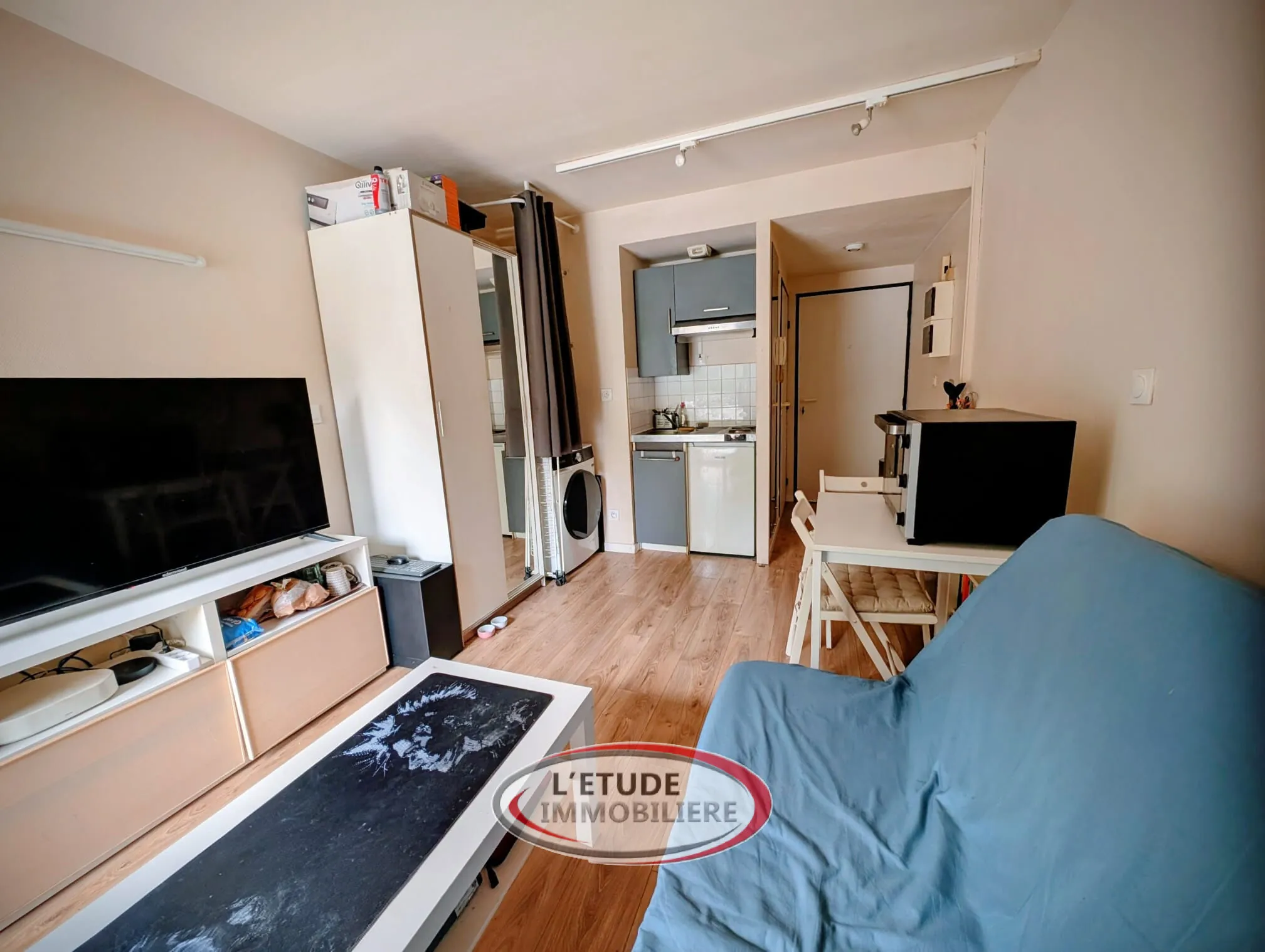 Studio lumineux de 17,43 m² à Nantes, idéal pour investissement ou premier achat 