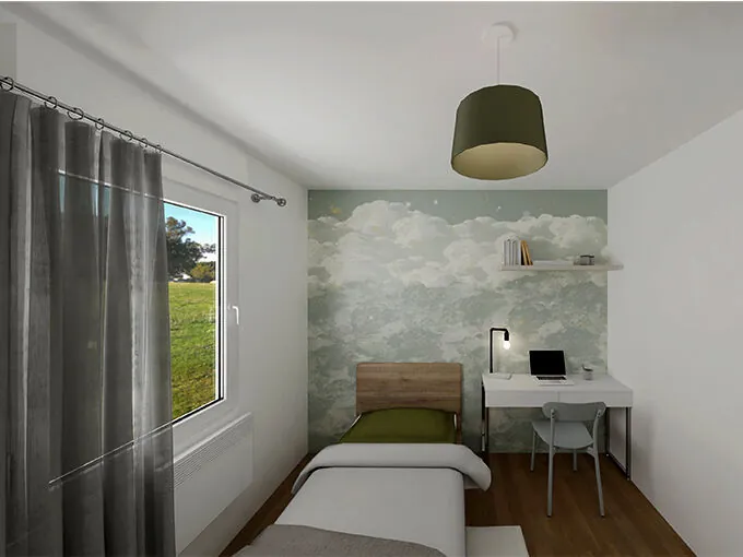 Maison neuve 75m² avec 3 chambres à Couzeix, conforme RE2020 