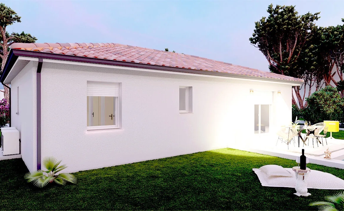 Maison neuve 75m² avec 3 chambres à Couzeix, conforme RE2020 