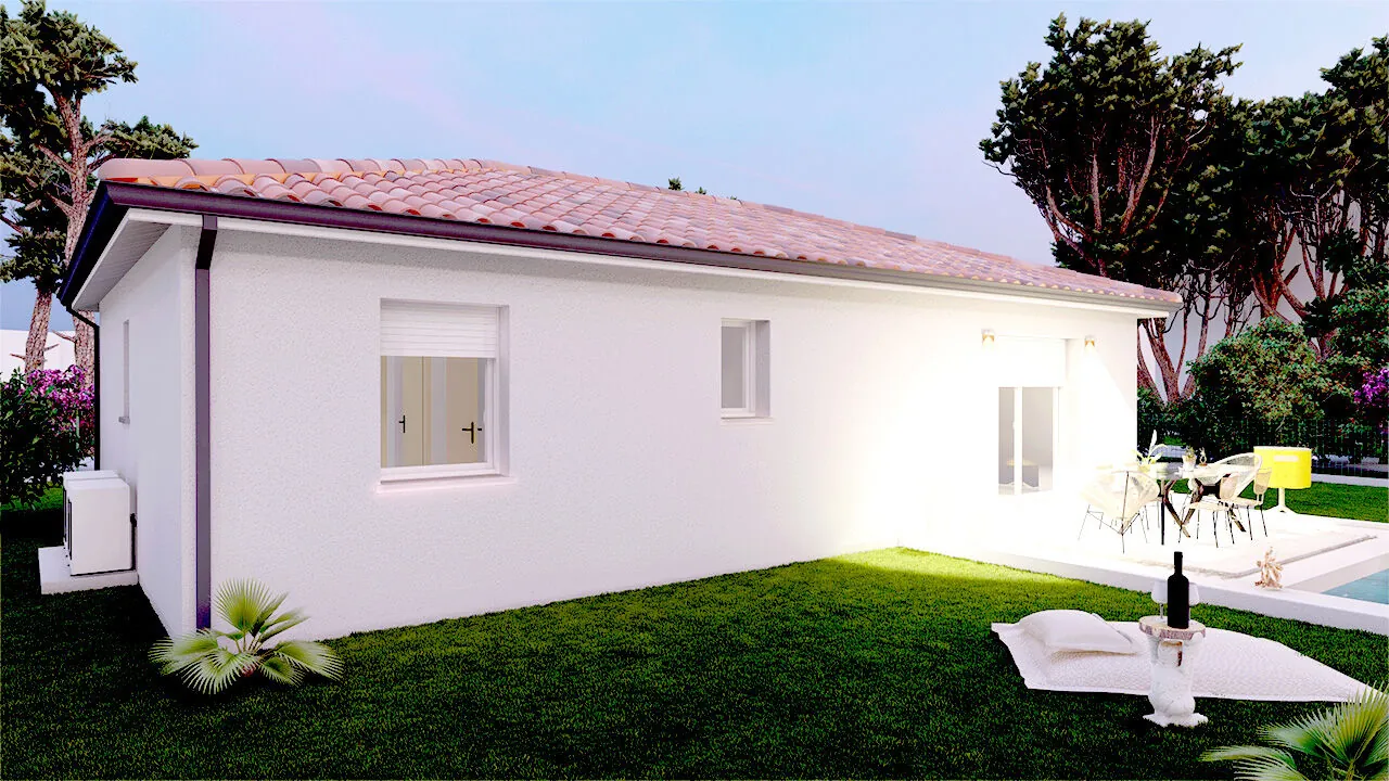 Maison neuve 75m² avec 3 chambres à Couzeix, conforme RE2020 