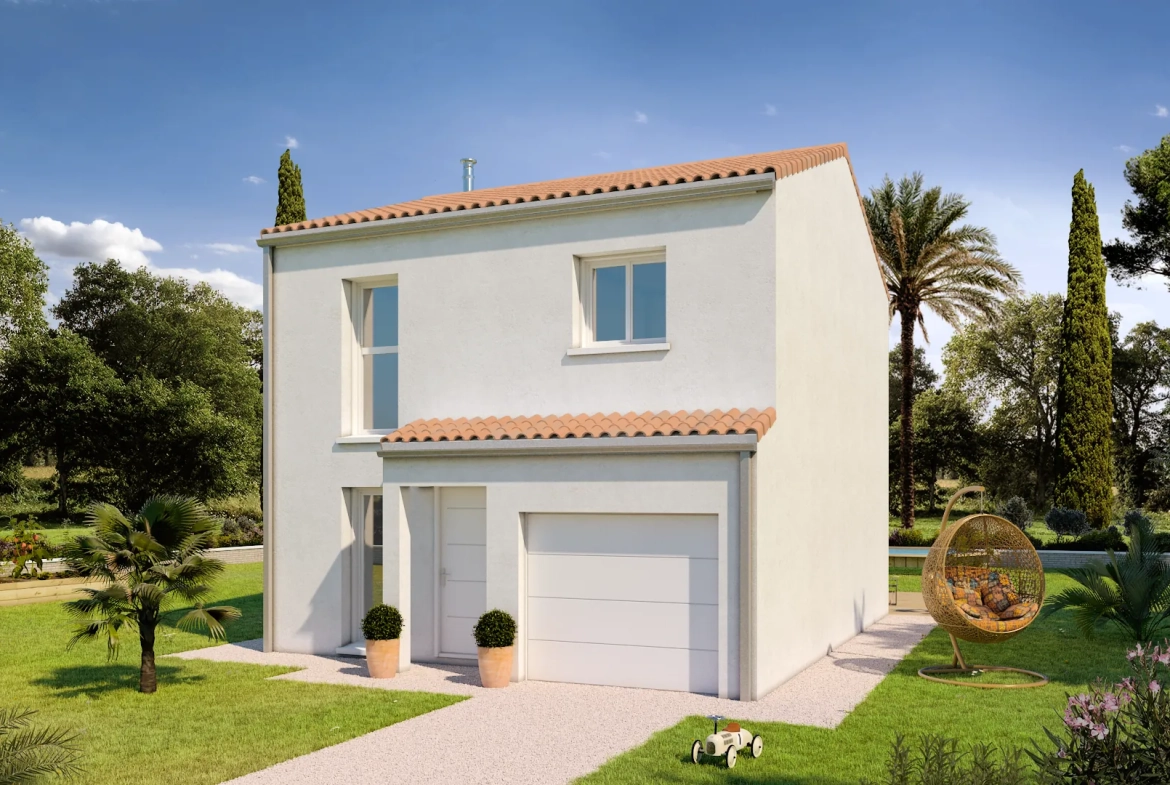 Maison neuve 3 chambres avec garage à Langon dans un quartier privé 