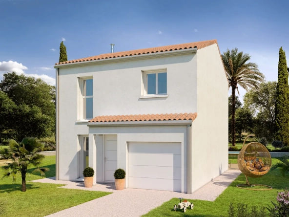 Maison neuve 3 chambres avec garage à Langon dans un quartier privé