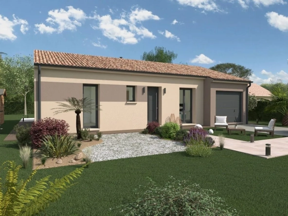 Projet de maison neuve à Saint-Loubès sans apport avec accompagnement personnalisé