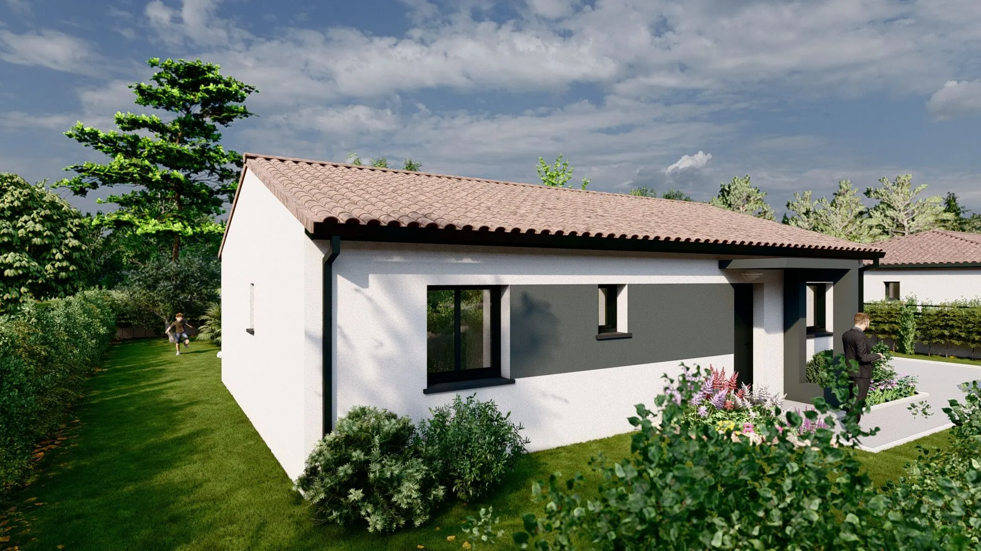 Construction maison neuve à Fonsorbes - Terrain de 700 m² avec 3 chambres 