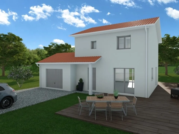 Belle maison 3 chambres avec garage à Le Pont-de-Beauvoisin