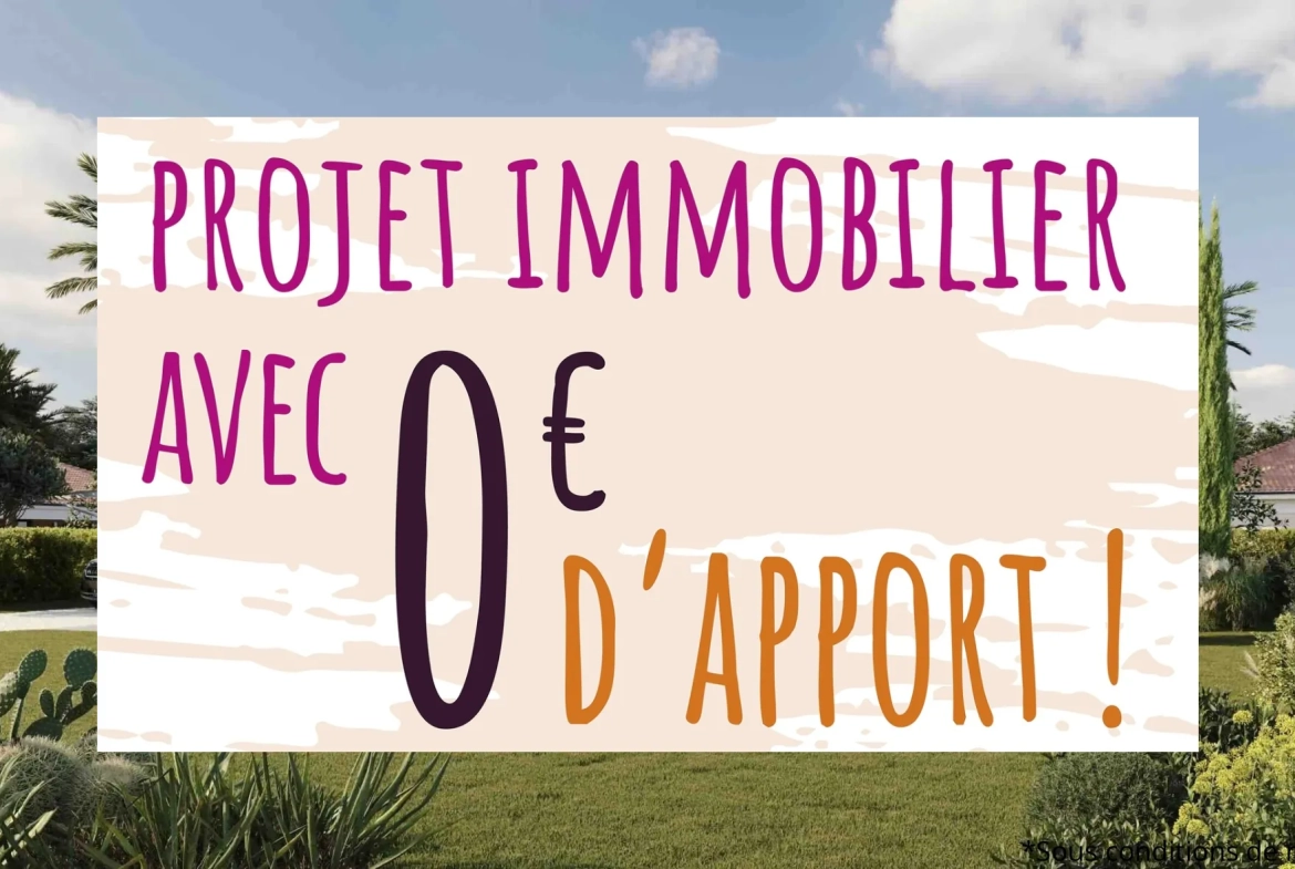 Maison neuve à Hostens avec 3 chambres et financement flexible 