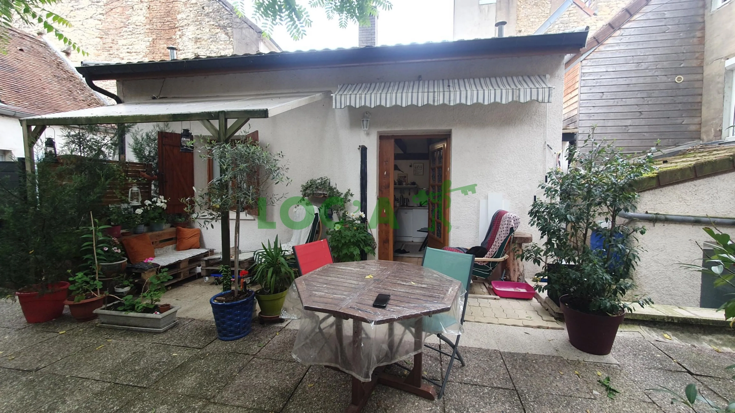 Maison F2 avec cour privative au cœur de Dijon - Idéal investissement ou premier achat 