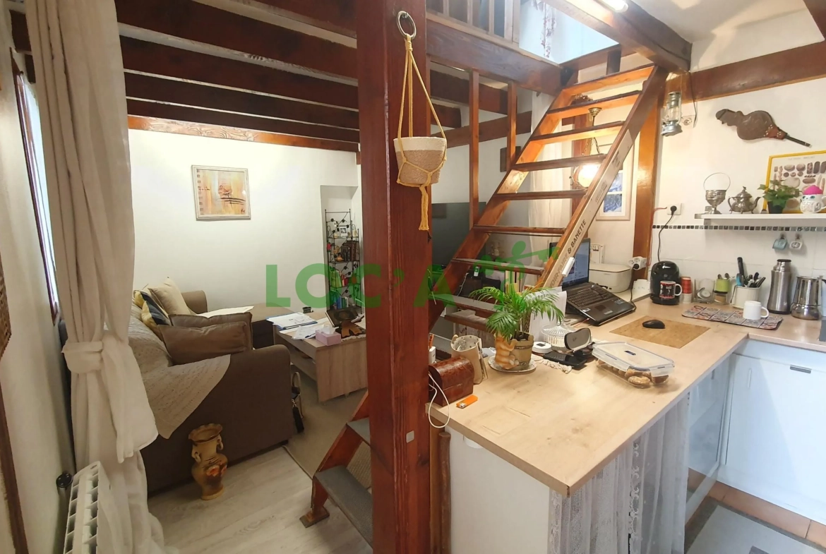 Maison F2 avec cour privative au cœur de Dijon - Idéal investissement ou premier achat 