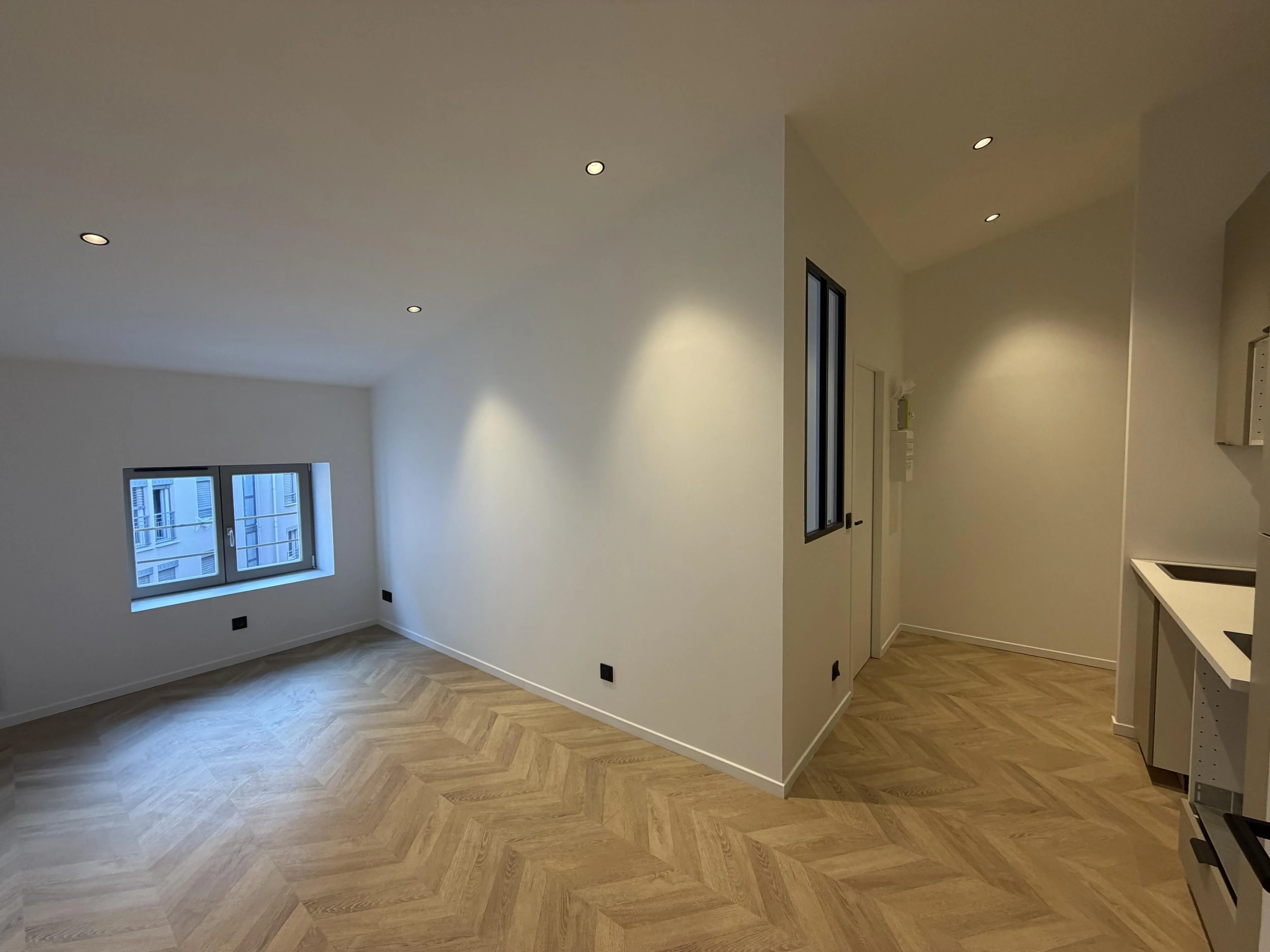 Bel appartement T2 rénové à Lyon avec prestations de qualité 