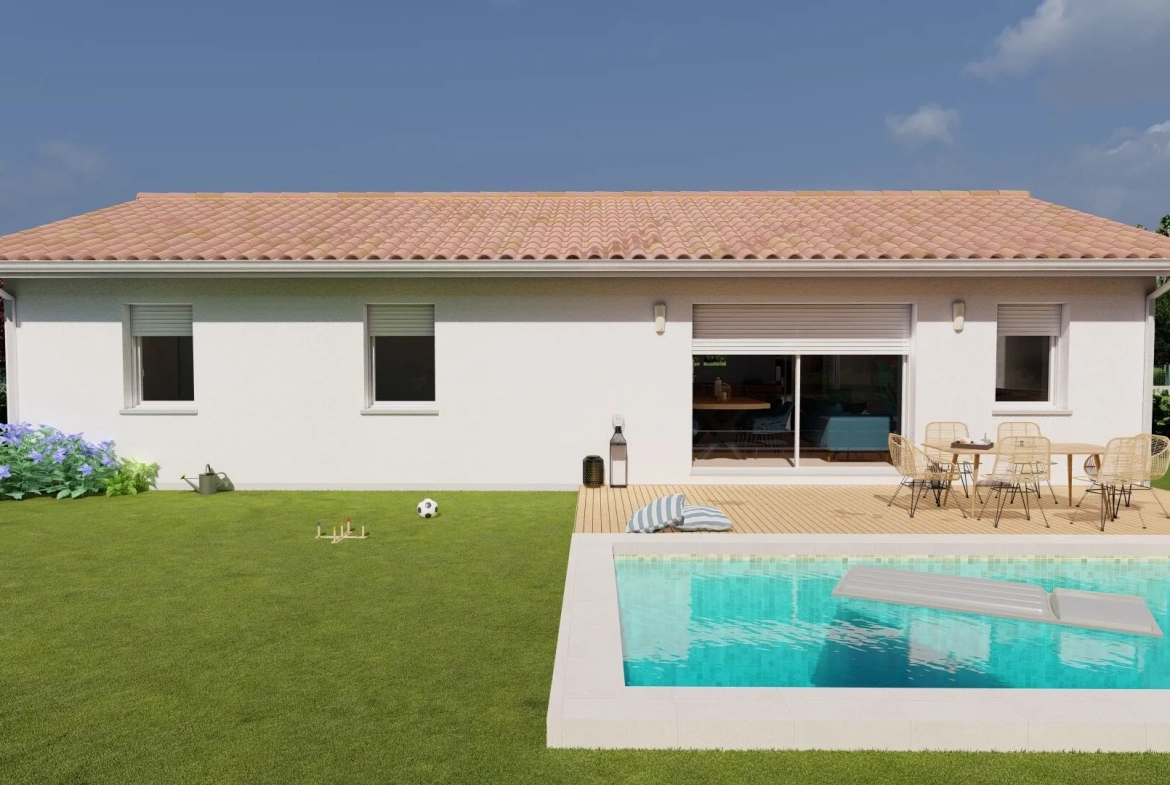 Maison neuve 3 chambres à Magnac-Bourg, respectueuse de l’environnement 