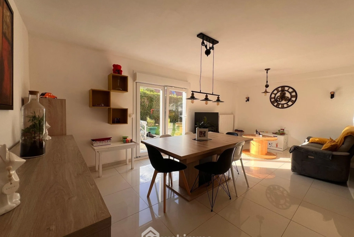 Maison 4 chambres avec garage et terrain à Belleville-sur-Meuse 