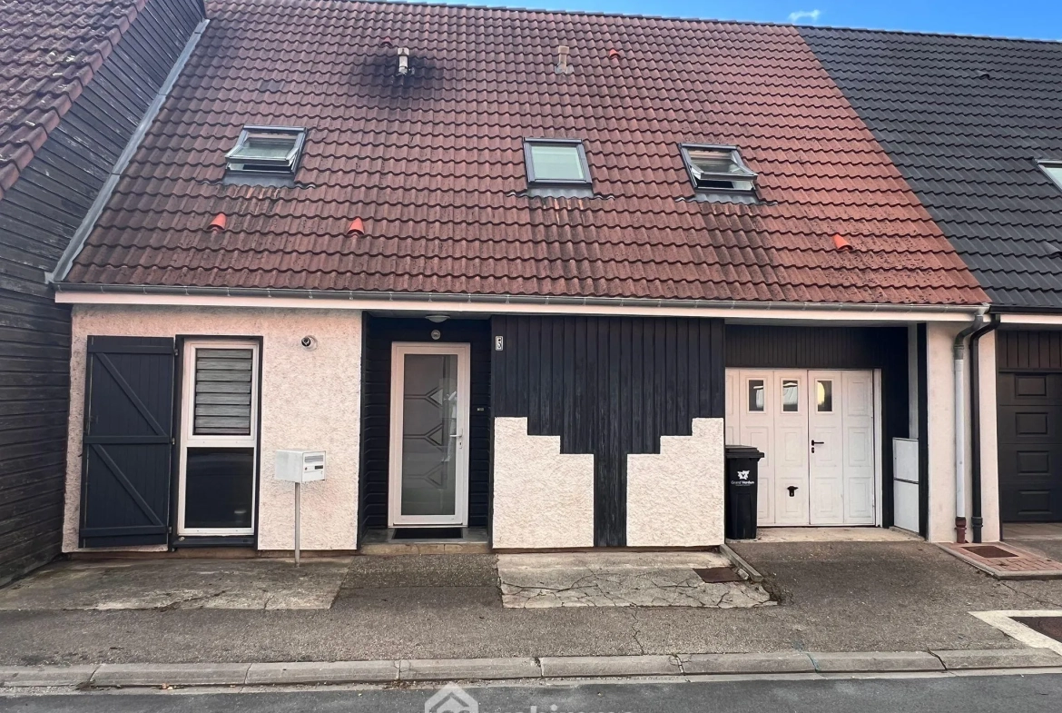 Maison 4 chambres avec garage et terrain à Belleville-sur-Meuse 