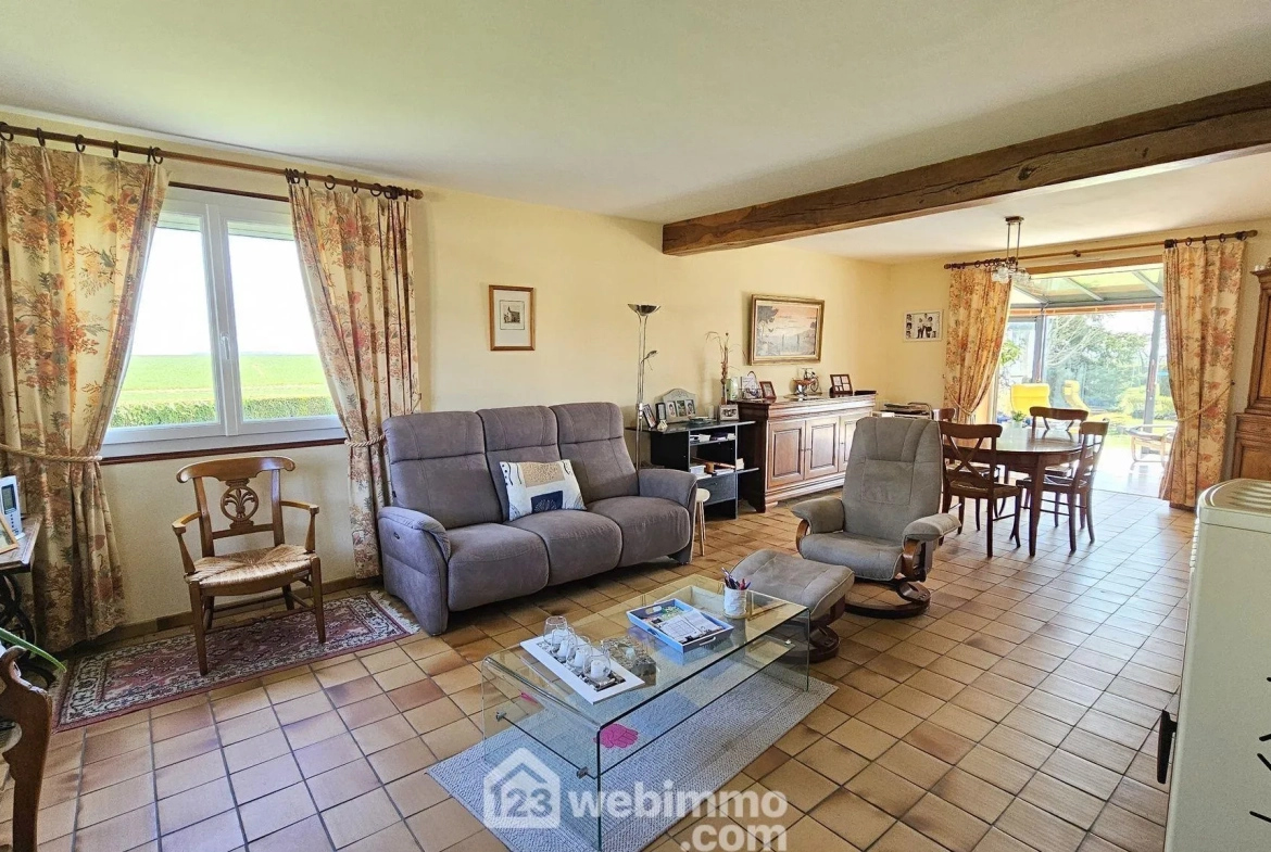 Maison de 176 m² avec jardin et dépendance au Malesherbois 
