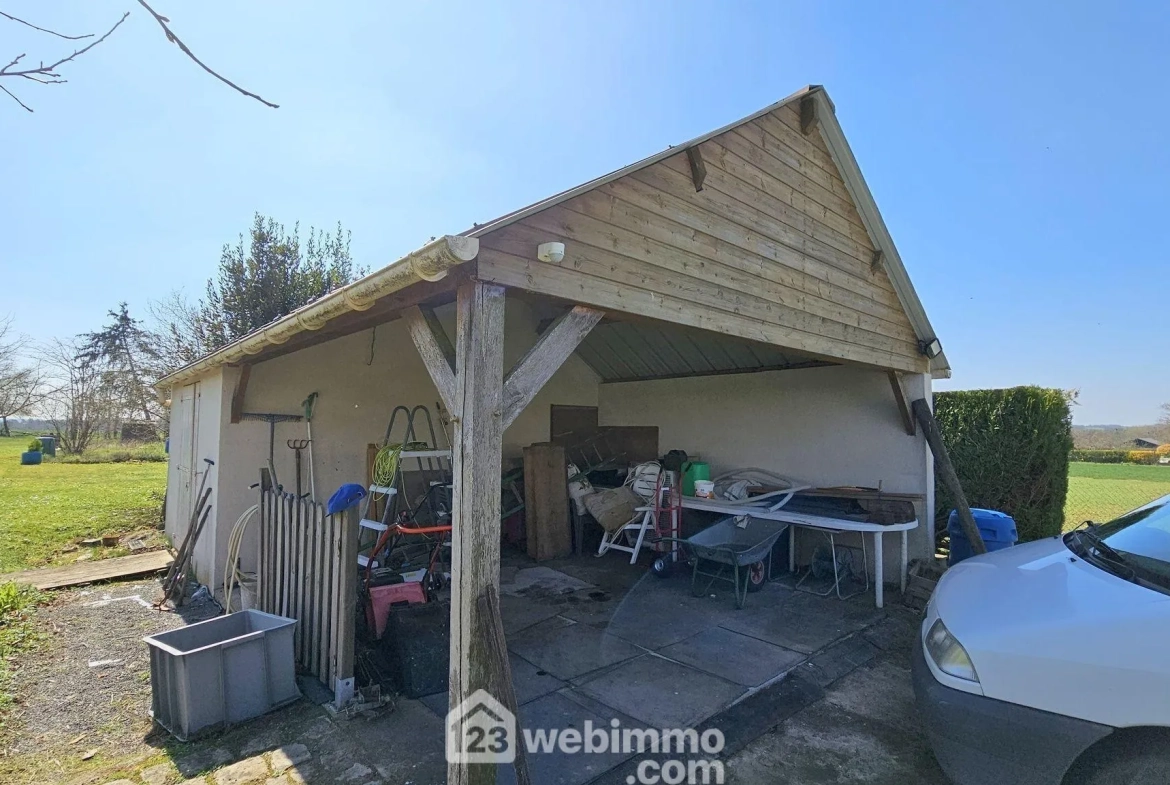 Maison de 176 m² avec jardin et dépendance au Malesherbois 