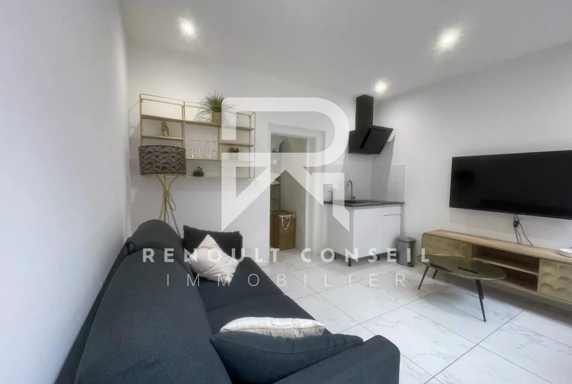 Studio à vendre de 16,79 m² dans le centre historique de Rouen 
