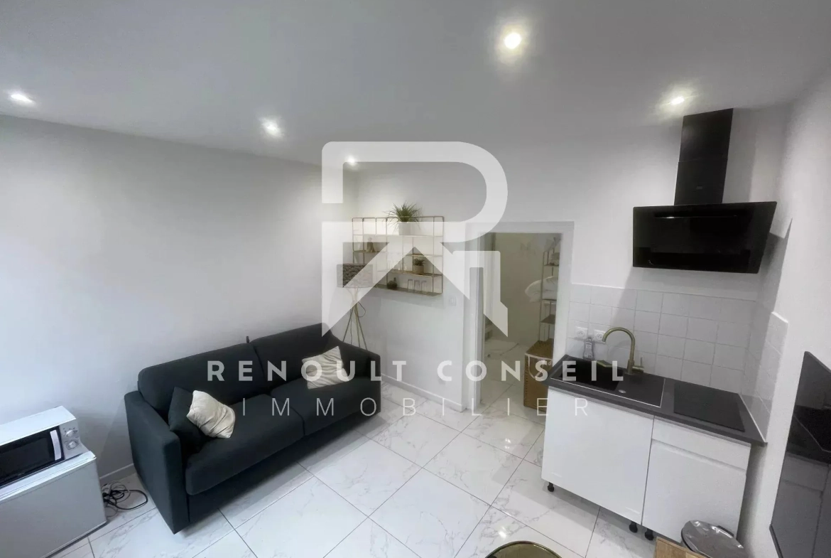 Studio à vendre de 16,79 m² dans le centre historique de Rouen 