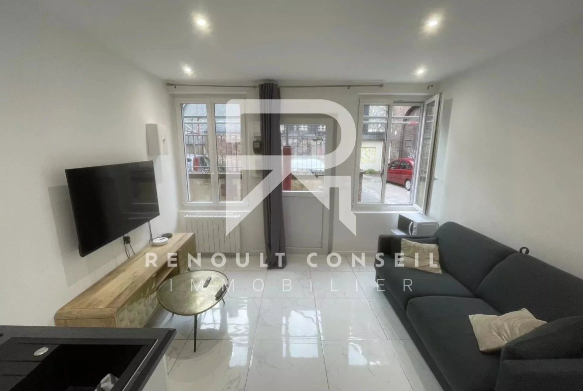 Studio à vendre de 16,79 m² dans le centre historique de Rouen 