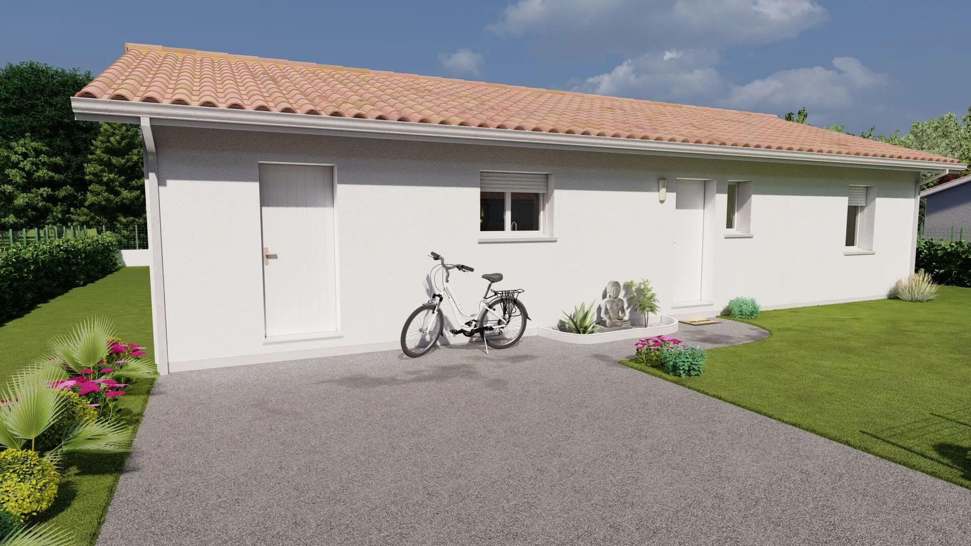 Maison neuve 3 chambres avec terrain de 700m² à Le Palais-sur-Vienne 