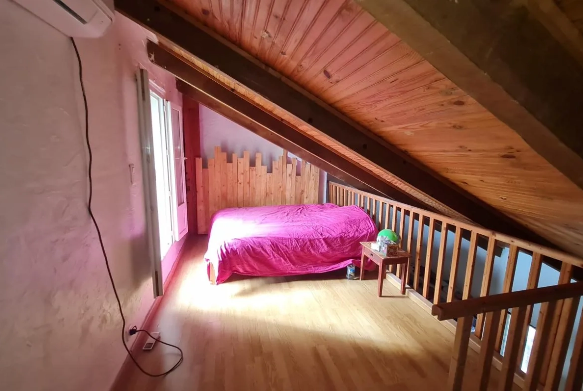 Charmante maison en pierre avec garage et terrasse à Roquemaure 