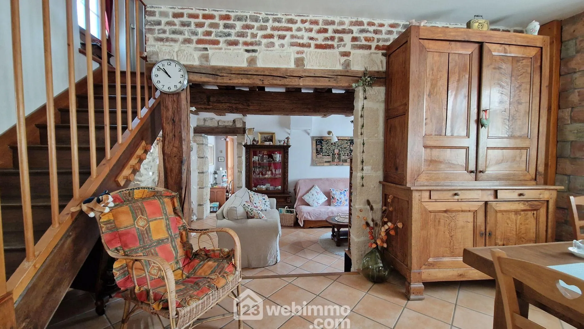 Charmante maison en pierre de 140 m² à Veslud, prête à emménager 